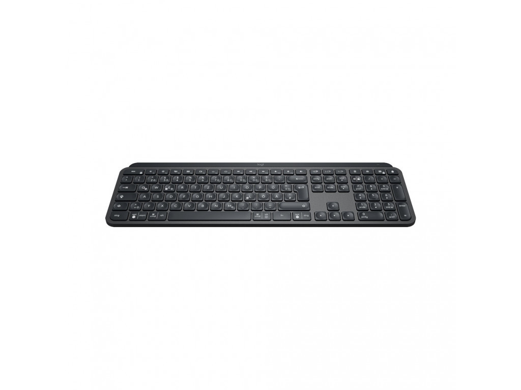 Клавиатура Logitech MX Keys Plus Advanced Wireless Illuminated Keyboard with Palm Rest - GRAPHITE - US INT'L - 2.4GHZ/BT - N/A - INTNL - WITH PALMREST 4094_2.jpg