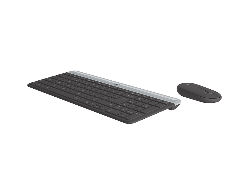 Комплект Logitech Slim Wireless Keyboard and Mouse Combo MK470 - GRAPHITE 4111_1.jpg