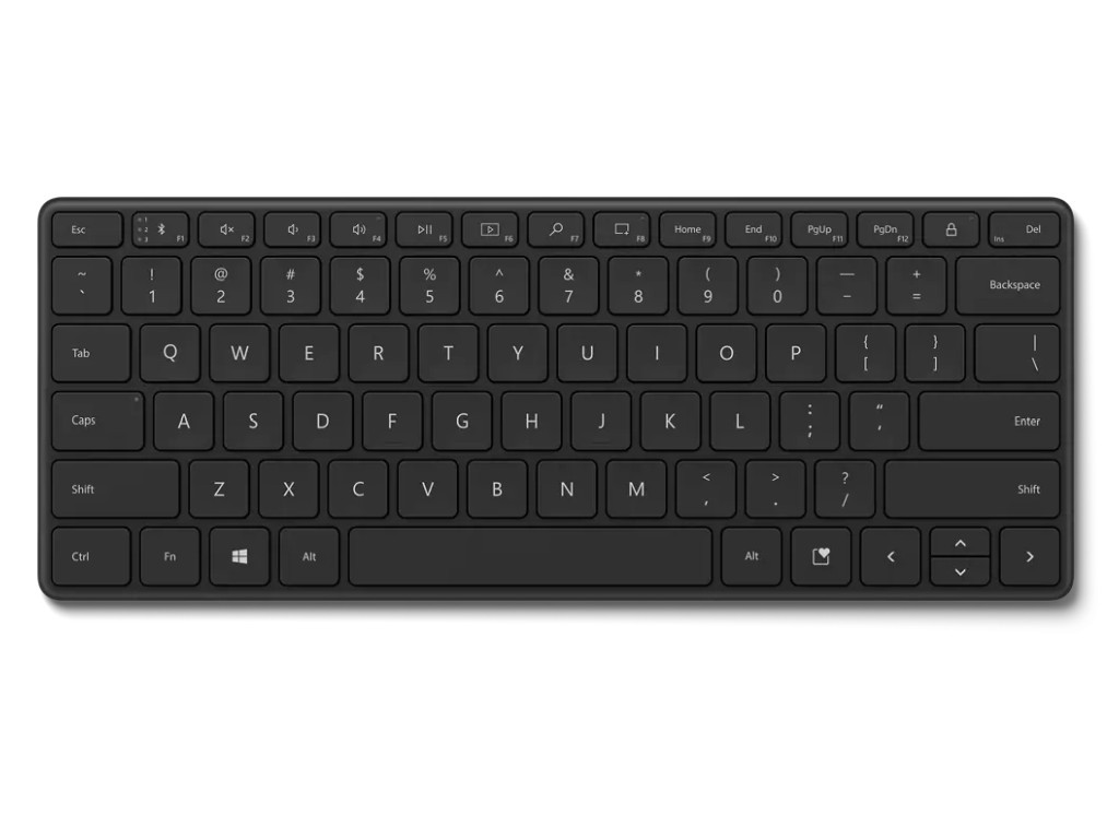 Клавиатура Microsoft Designer Compact Black 4122_8.jpg