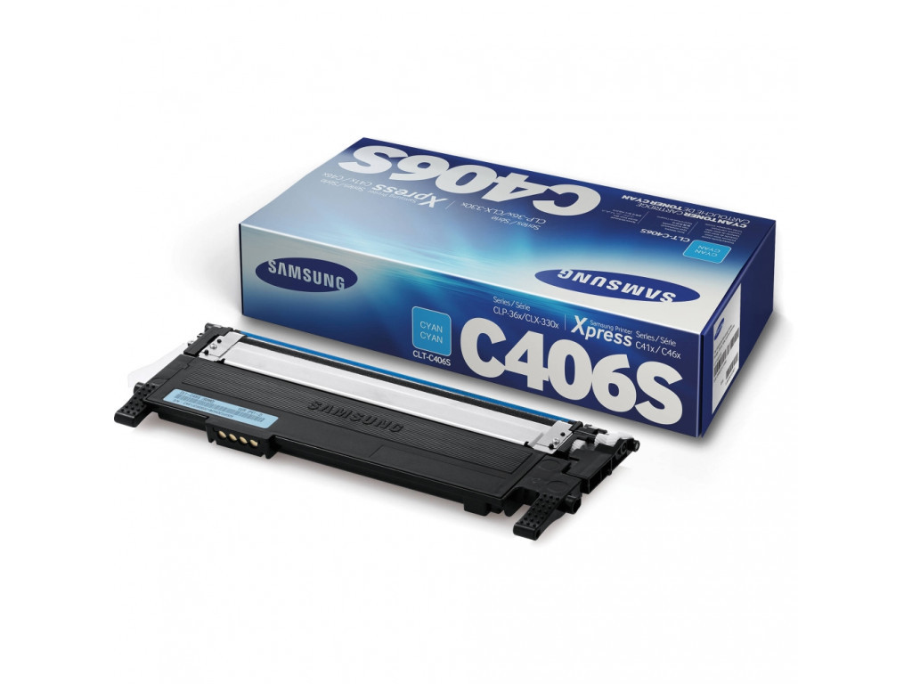 Консуматив Samsung CLT-C406S Cyan Toner Cartridge 13554_1.jpg