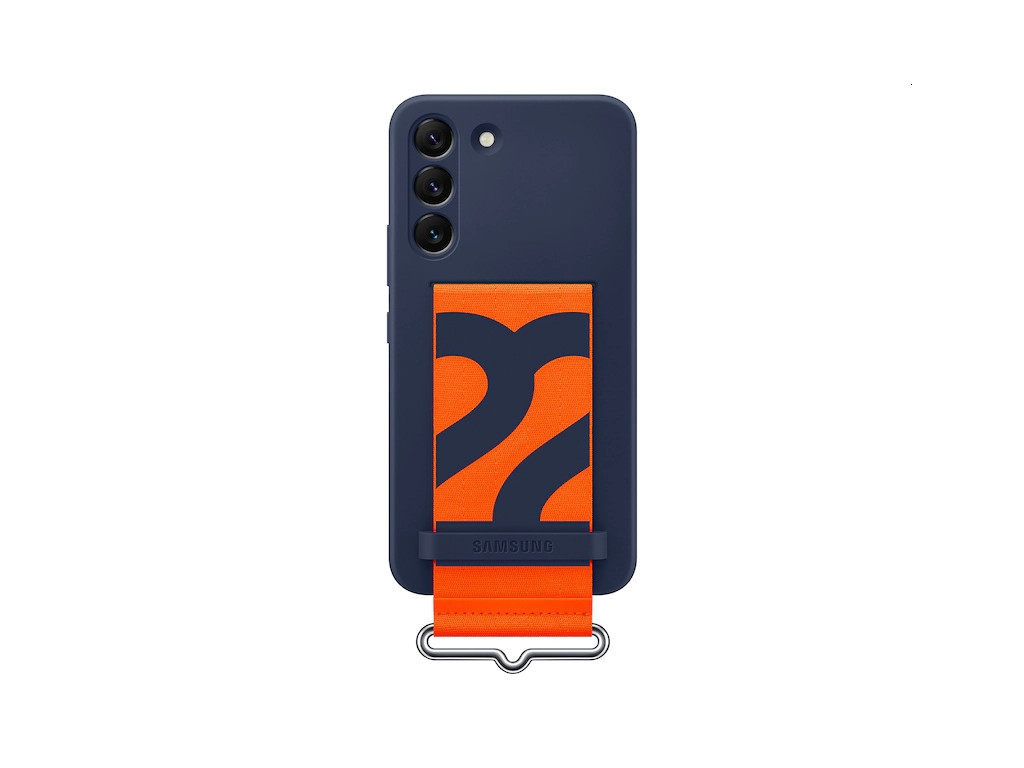 Калъф Samsung S22 S901 Silicone Cover with Strap 18589.jpg