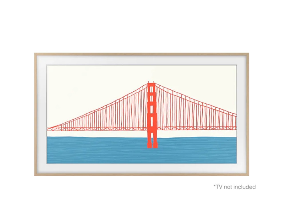 Аксесоар Samsung Frame 65" Teak 2022_10.jpg