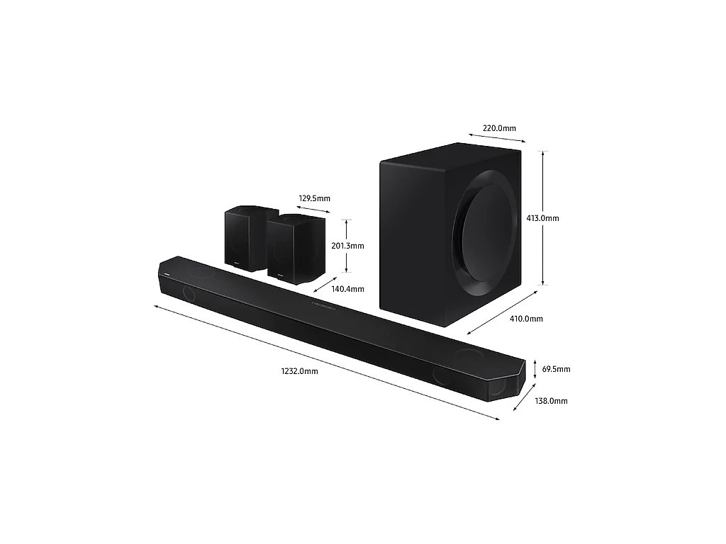 Аудио система Samsung HW-Q990B Soundbar 656 Watts 11.1.4ch 20855_2.jpg