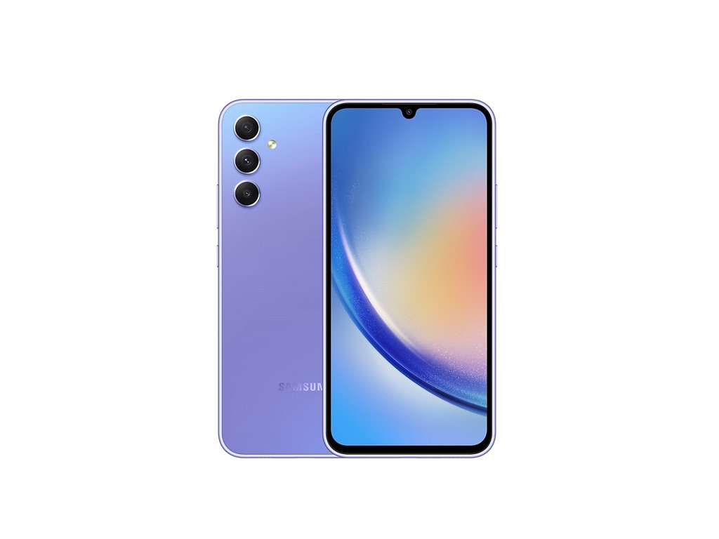 Мобилен телефон Samsung SM-A346 GALAXY A34 5G 128GB 6GB RAM 6.6" Dual SIM Light Violet 22783_5.jpg