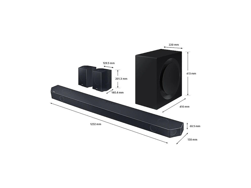 Аудио система Samsung HW-Q990C Soundbar 656 Watts 11.1.4ch 22881_29.jpg