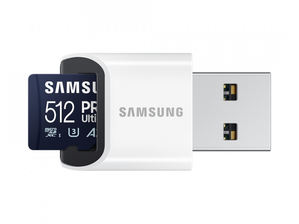 Памет Samsung 512GB micro SD Card PRO Ultimate with USB Reader 26589_3.jpg
