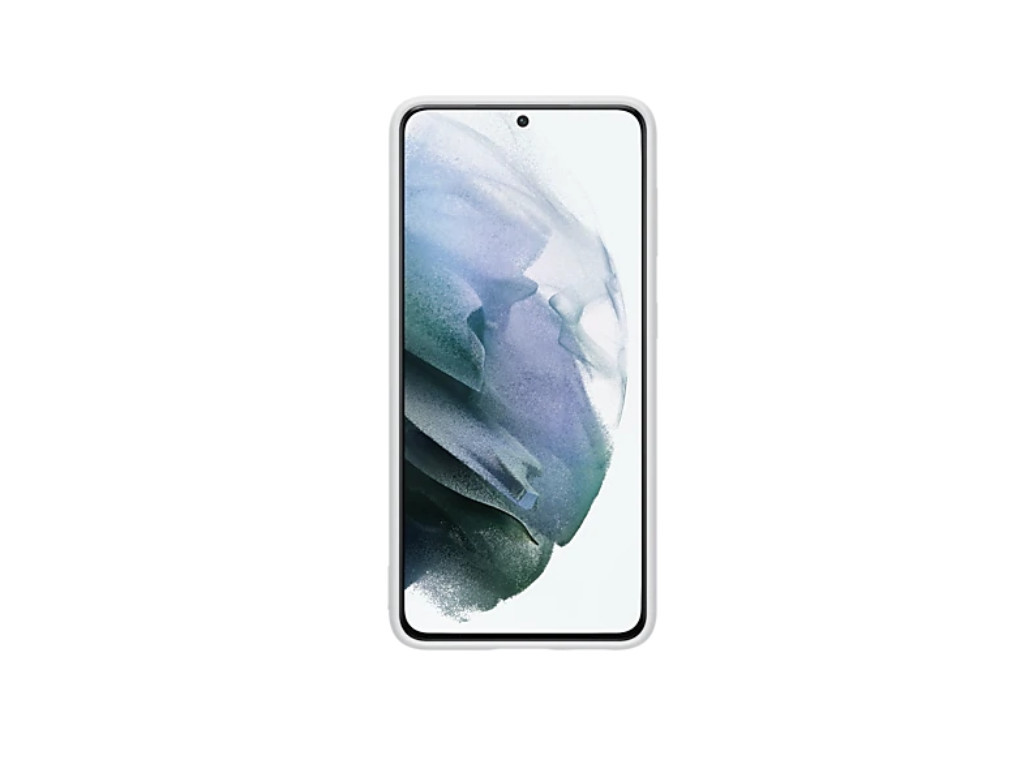 Калъф Samsung S21 Silicone Cover Light Gray 2759_1.jpg