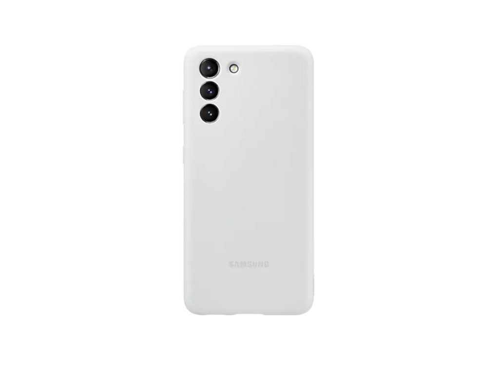 Калъф Samsung S21 Silicone Cover Light Gray 2759_12.jpg