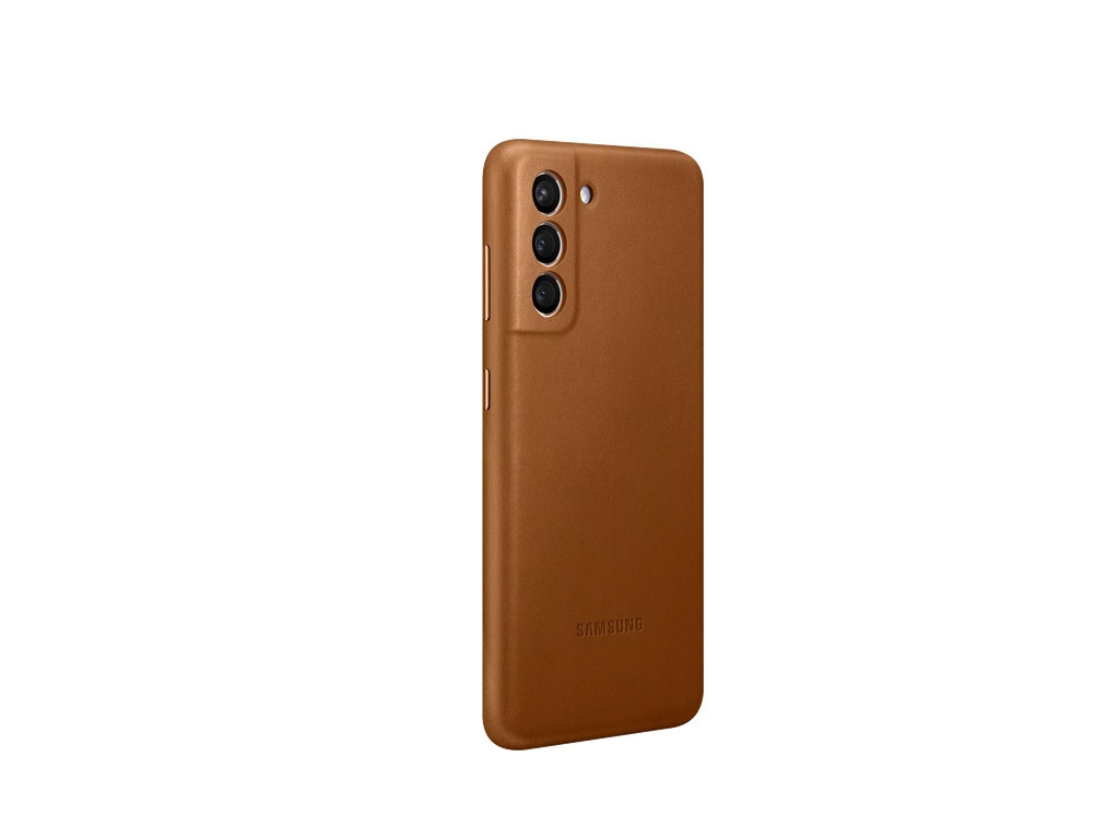 Калъф Samsung S21 Leather Cover Brown 2768_26.jpg
