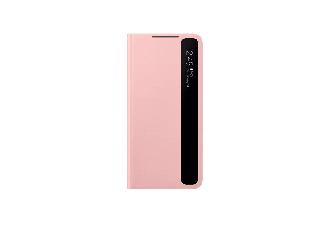 Калъф Samsung S21+ Smart Clear View Cover Pink 2791_9.jpg