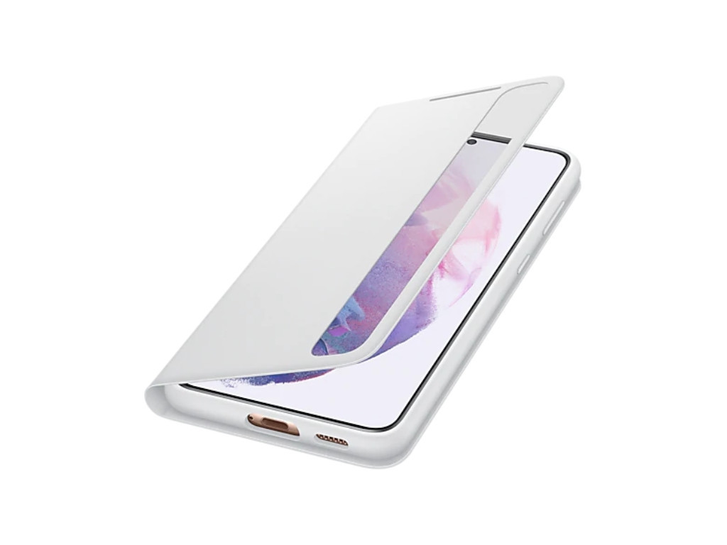 Калъф Samsung S21+ Smart Clear View Cover Light Gray 2792_23.jpg
