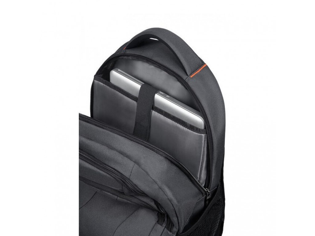 Раница Samsonite At Work Laptop Backpack 39.6cm/15.6" Grey/Orange 10642_10.jpg