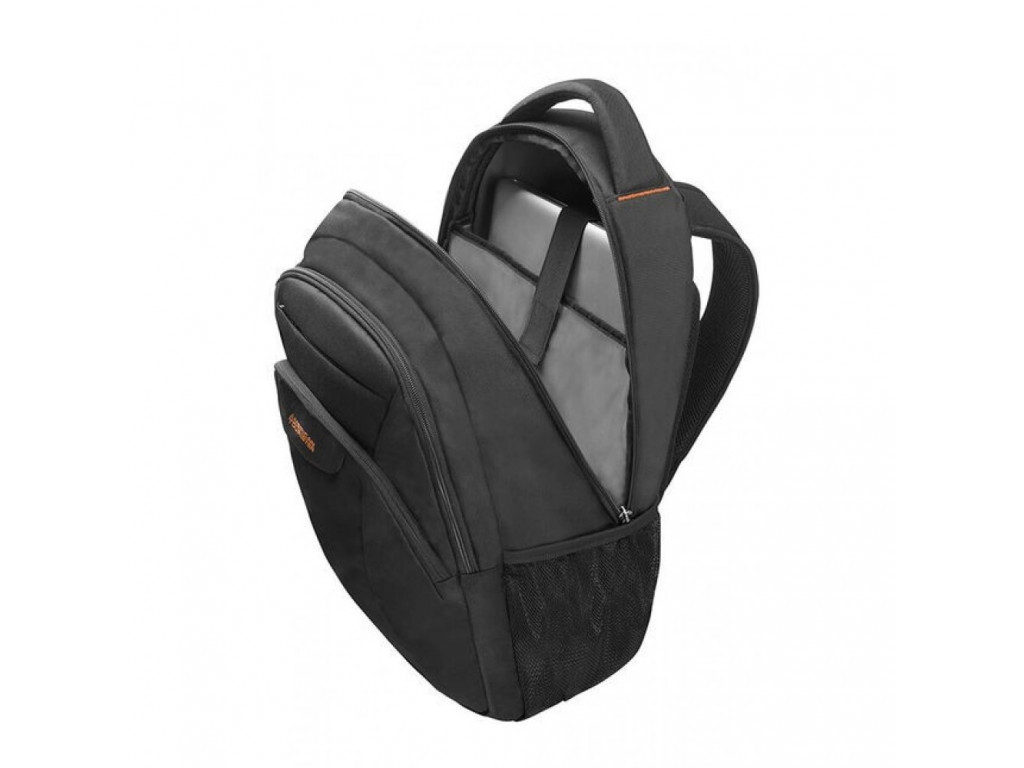 Раница Samsonite At Work Laptop Backpack 38.5cm/14.1" Black/Orange 10643_8.jpg