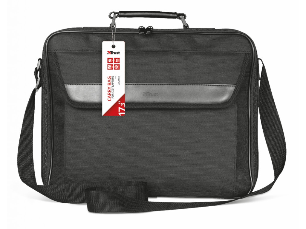 Чанта TRUST Atlanta Carry Bag for 17.3" laptops - black 10764_14.jpg