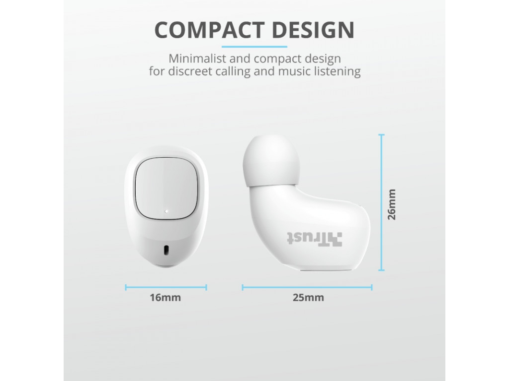 Слушалки TRUST Nika Compact Bluetooth Earphones White 1153_23.jpg