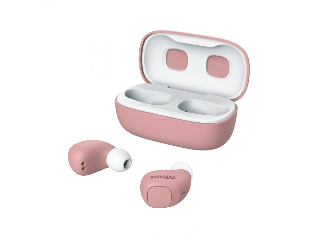 Слушалки TRUST Nika Compact Bluetooth Earphones Pink 1154_1.jpg