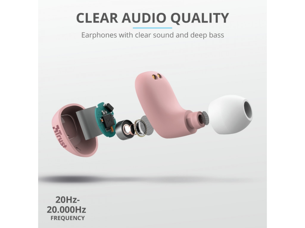 Слушалки TRUST Nika Compact Bluetooth Earphones Pink 1154_11.jpg