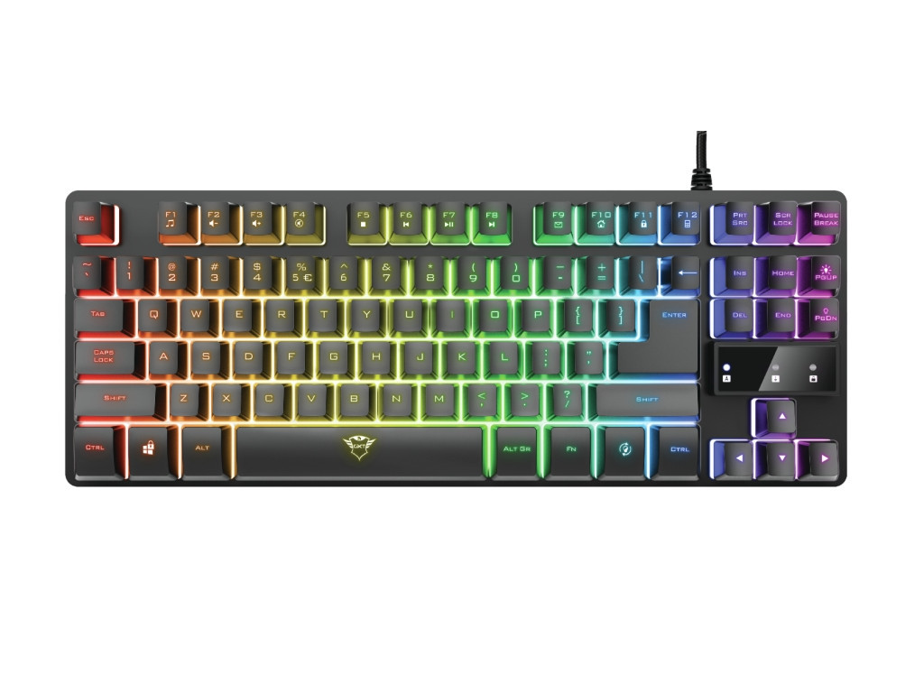 Клавиатура TRUST GXT 833 Thado TKL Gaming Keyboard US 16852.jpg