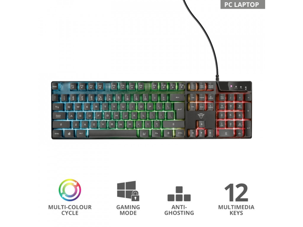 Клавиатура TRUST GXT 835 Azor Gaming Keyboard US 16853_12.jpg