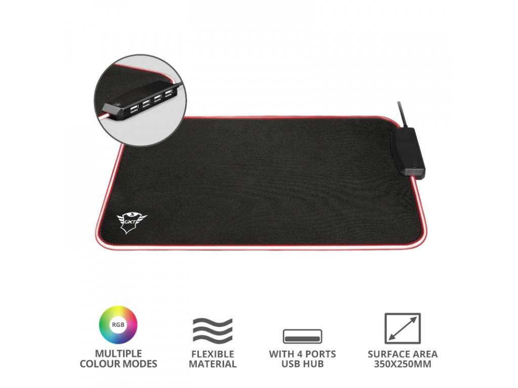 Подложка за мишка TRUST GXT 765 Glide-Flex XXL RGB Flexible Mouse Pad HUB 16888_3.jpg
