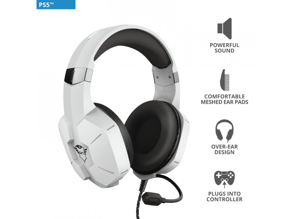 Слушалки TRUST GXT 323W Carus Gaming Headset PS5 16911_19.jpg