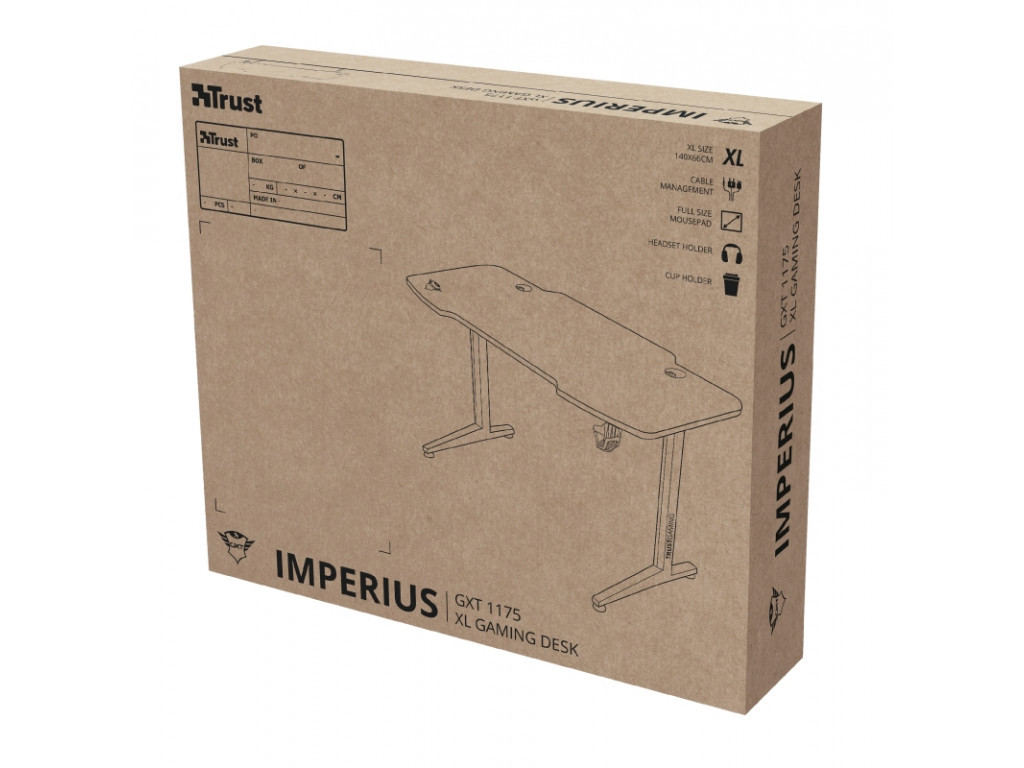 Бюро TRUST GXT 1175 Imperius XL Gaming Desk 16931_8.jpg
