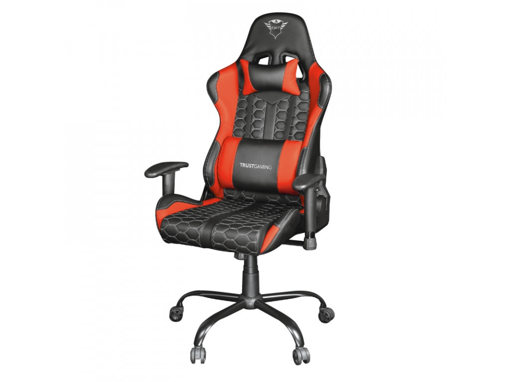 Стол TRUST GXT 708R Resto Gaming Chair Red 16938_1.jpg