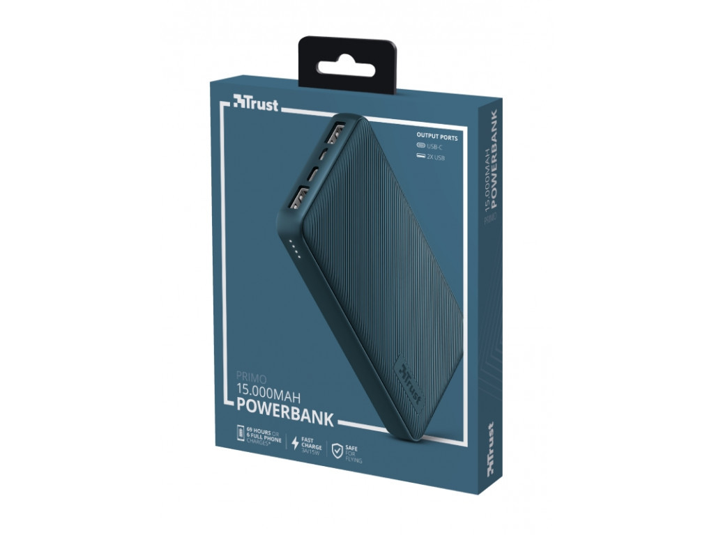 Външна батерия TRUST Primo Fast Powerbank 15000 mAh Blue 17273_13.jpg