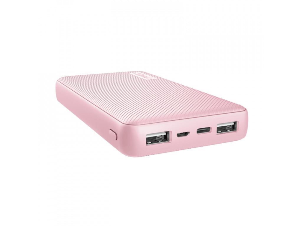 Външна батерия TRUST Primo Fast Powerbank 15000 mAh Pink 17275_1.jpg