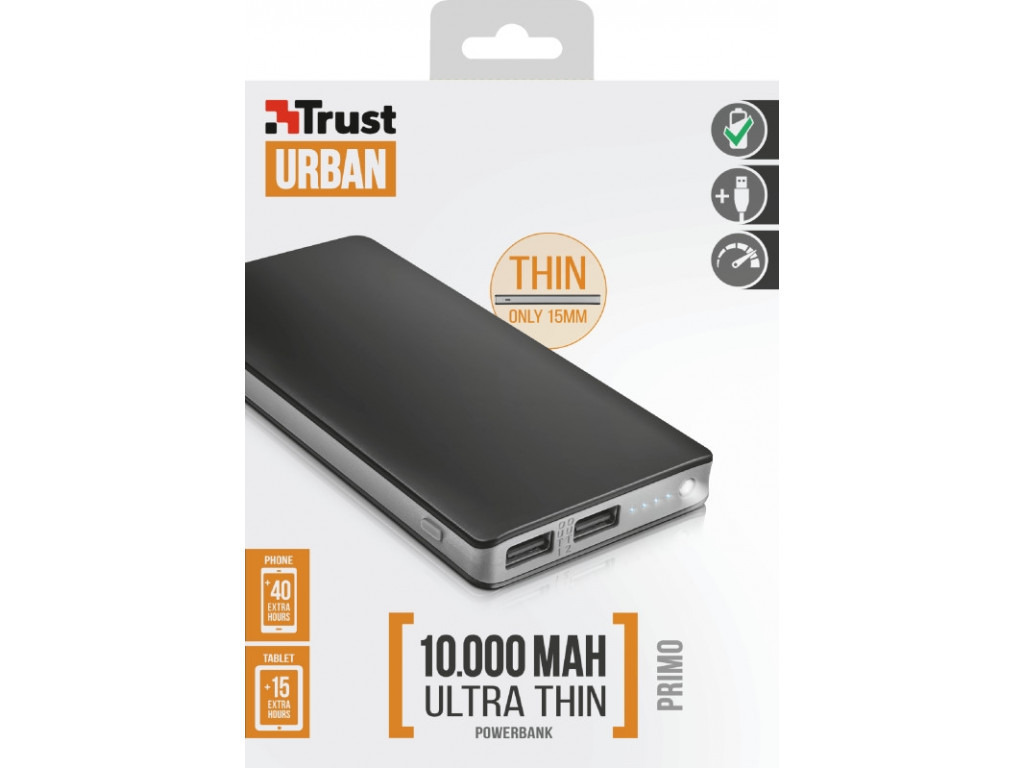 Външна батерия TRUST Primo Thin Powerbank 10.000 17278_13.jpg