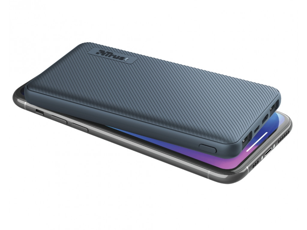 Външна батерия TRUST Primo Fast Ultra-thin Powerbank 10000 mAh Blue 17283_11.jpg