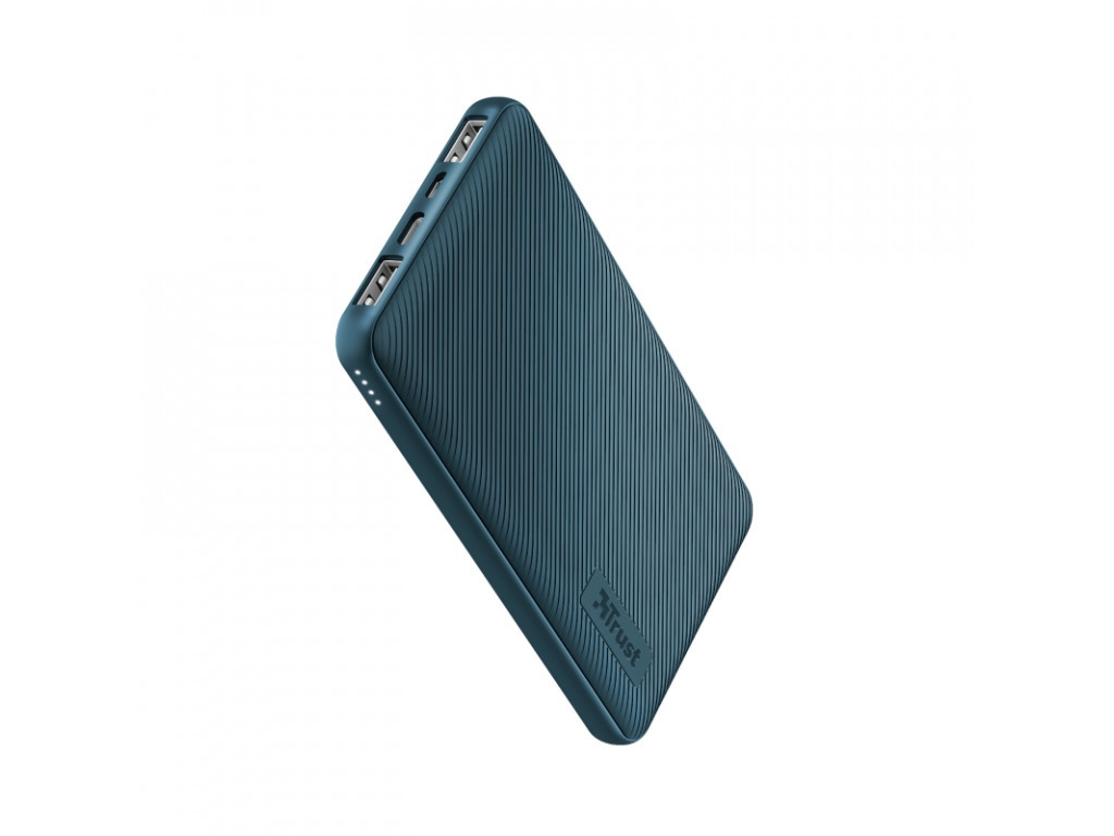 Външна батерия TRUST Primo Fast Ultra-thin Powerbank 10000 mAh Blue 17283_14.jpg