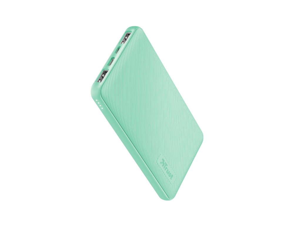 Външна батерия TRUST Primo Fast Ultra-thin Powerbank 10000 mAh Mint 17286.jpg