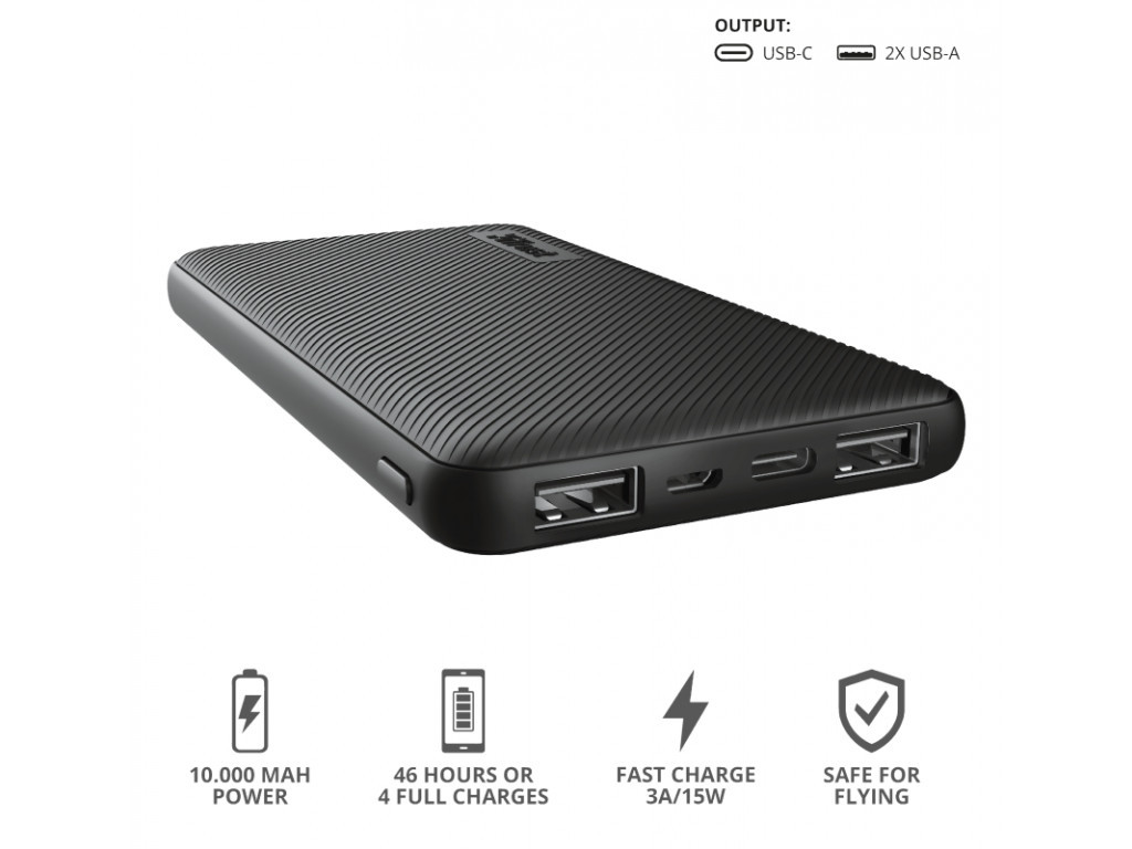 Външна батерия TRUST Primo Fast Ultra-thin Powerbank 10000 mAh 17287_14.jpg