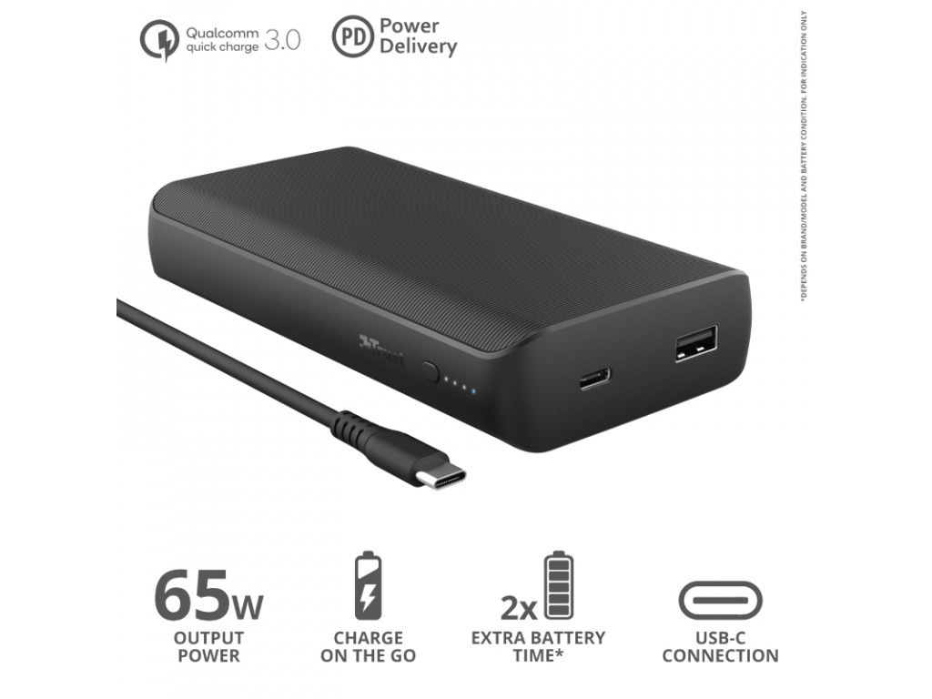 Външна батерия TRUST Laro 65W USB-C Laptop Powerbank 17291_12.jpg