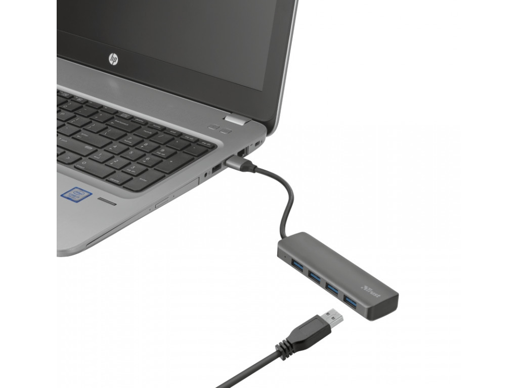 USB хъб TRUST Halyx 4-Port USB3.2 Hub 19517_1.jpg