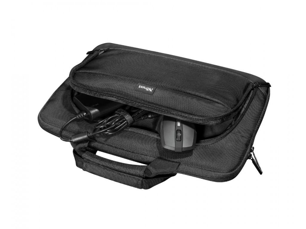Чанта TRUST Sydney Slim Laptop Bag 14" Laptops ECO - Black 20007_11.jpg