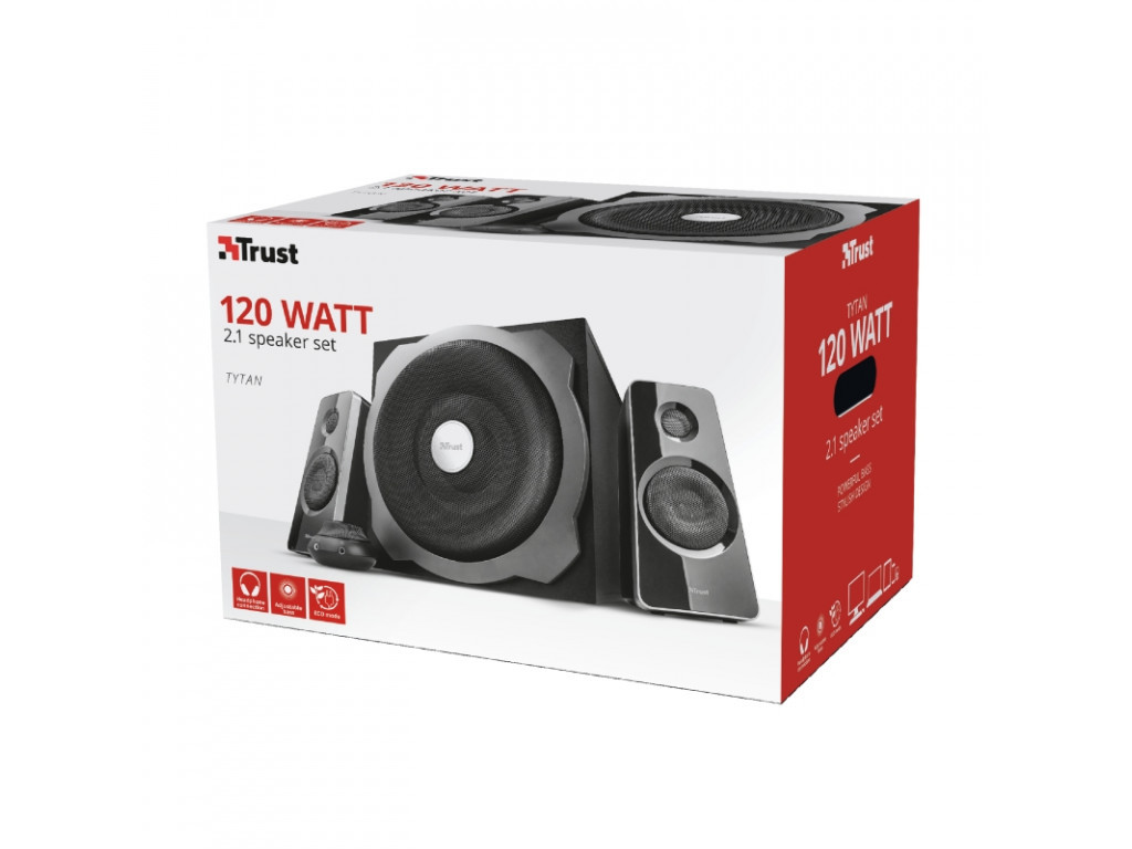 Аудио система TRUST Tytan 2.1 Subwoofer Speaker Set - black 2172_24.jpg