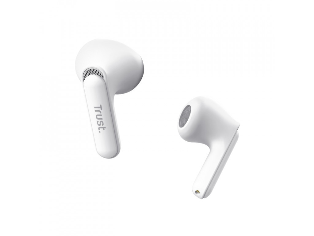 Слушалки TRUST Yavi Bluetooth ENC Earphones White 25115_4.jpg