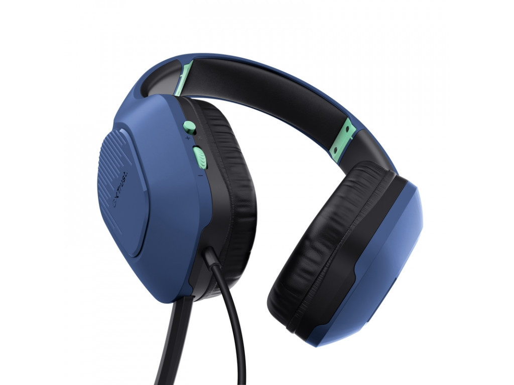 Слушалки TRUST GXT415 Zirox Headset Blue 27390_2.jpg