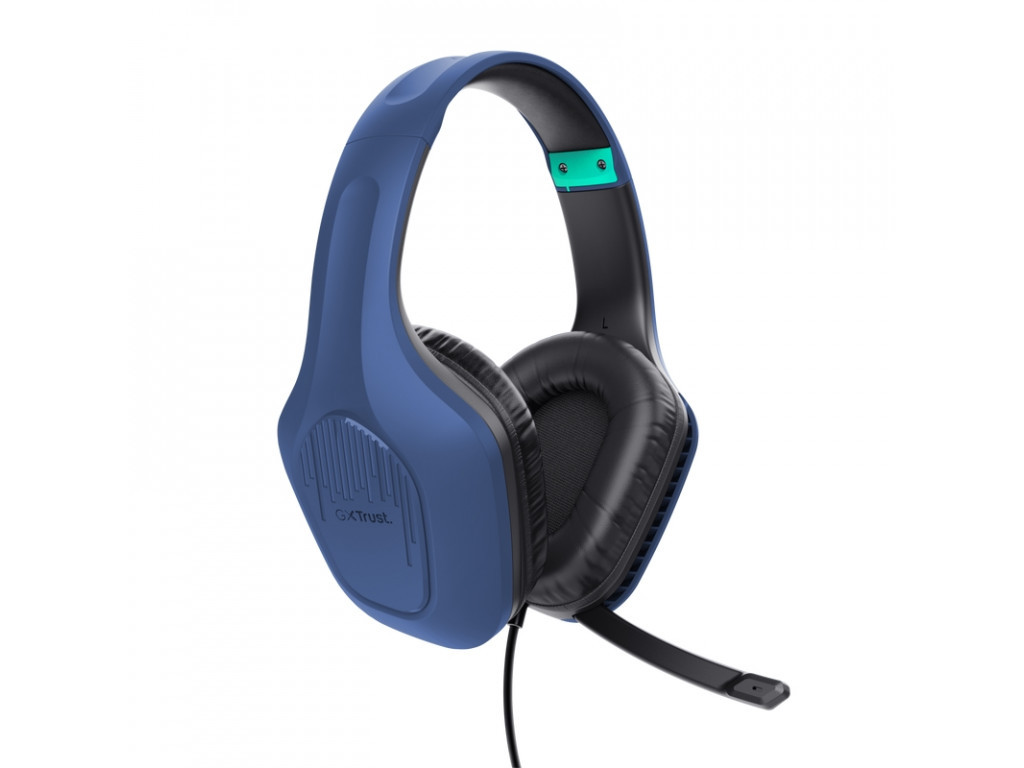 Слушалки TRUST GXT415 Zirox Headset Blue 27390_3.jpg
