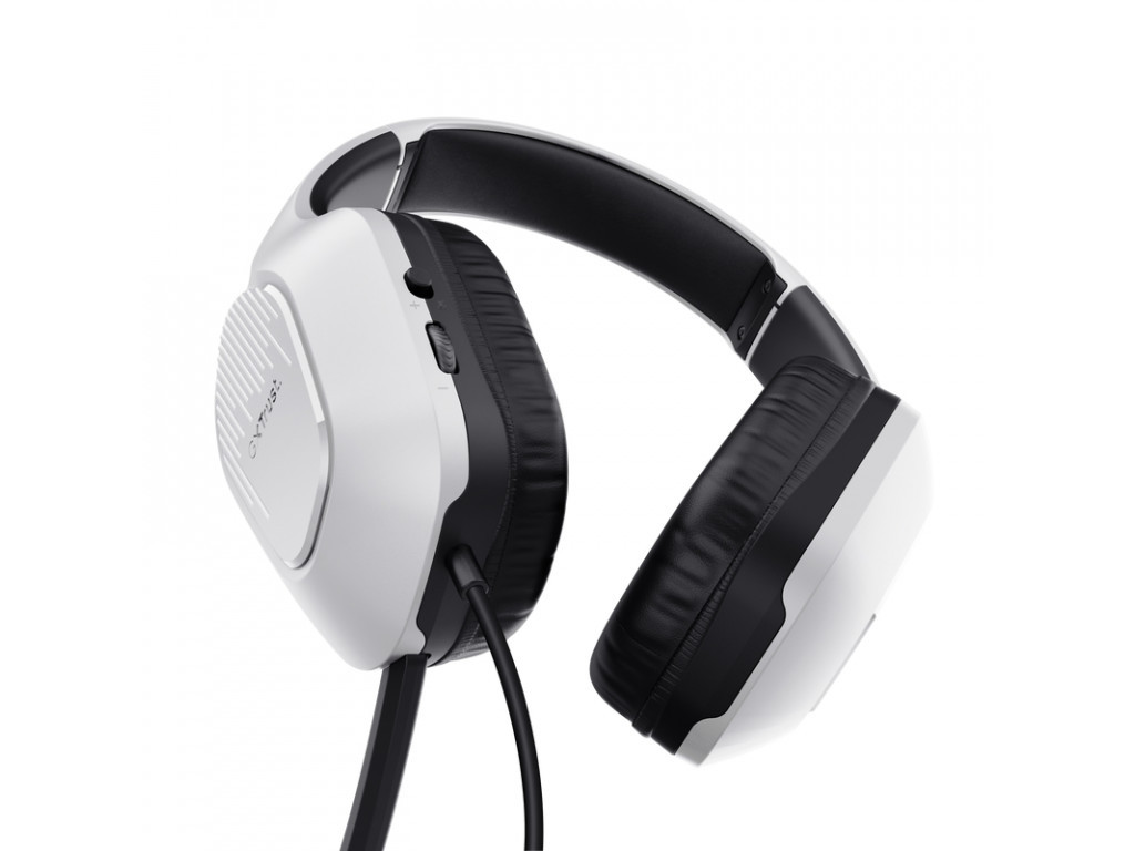 Слушалки TRUST GXT415 Zirox Headset White 27392_2.jpg