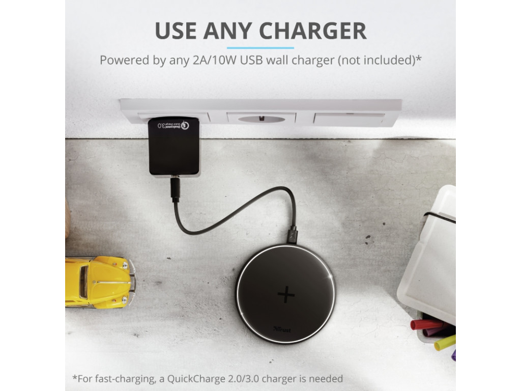 Зарядно устройство TRUST Qylo Fast Wireless Charging Pad Black 2838_5.jpg