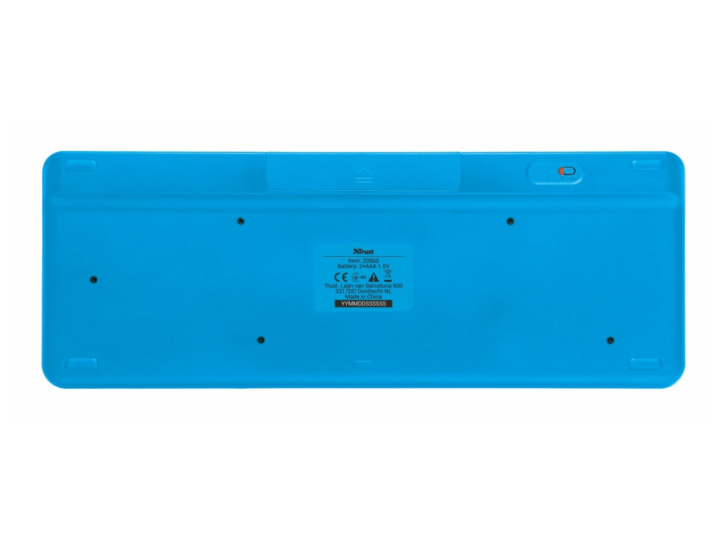Клавиатура TRUST Veza Wireless Touchpad Keyboard 4135_5.jpg