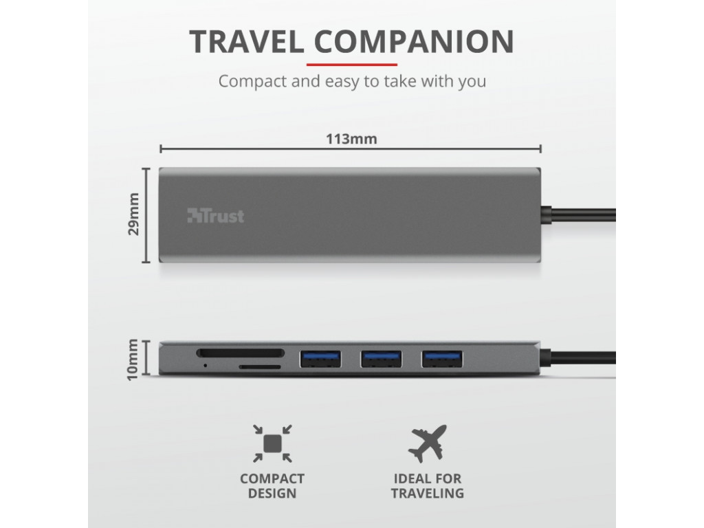 USB хъб TRUST Halyx Fast USB-C Hub & Card Reader 6572_8.jpg