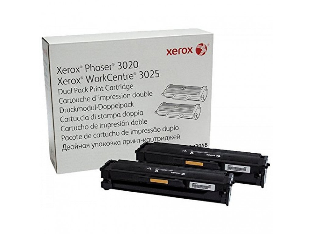 Консуматив Xerox Phaser 3020 / WorkCentre 3025 Dual Pack Print Cartridge 13756_3.jpg
