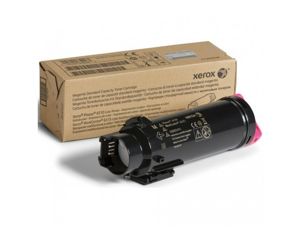 Консуматив Xerox Magenta Standard Capacity Toner Cartridge for WorkCentre 6515/Phaser 6510 (1000 pages) 13925_4.jpg
