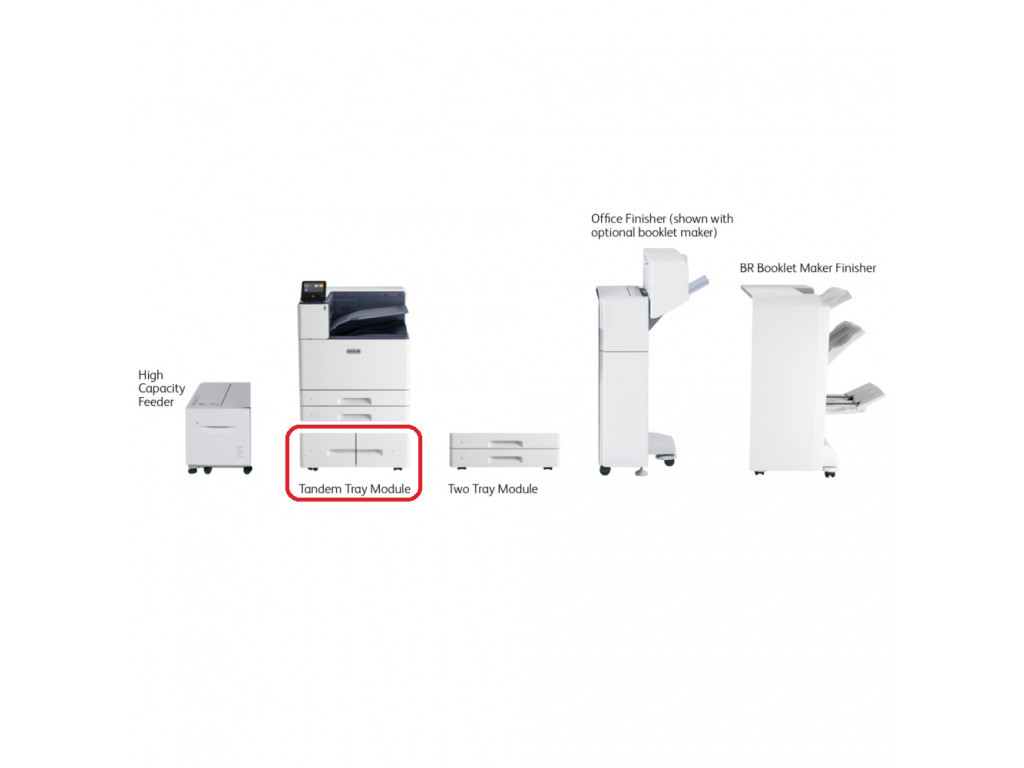 Аксесоар Xerox Tandem Tray Module (optional) - 2000 sheets. Two A4 / Letter Trays 14341_1.jpg