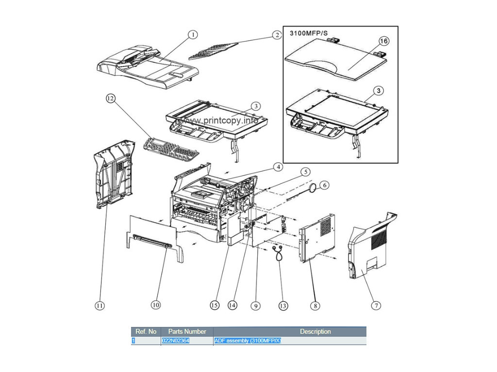 Резервна част Xerox FLAP EQUIPED V2 14391_1.jpg